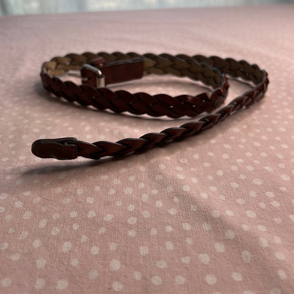 Target Brown Braided Belt